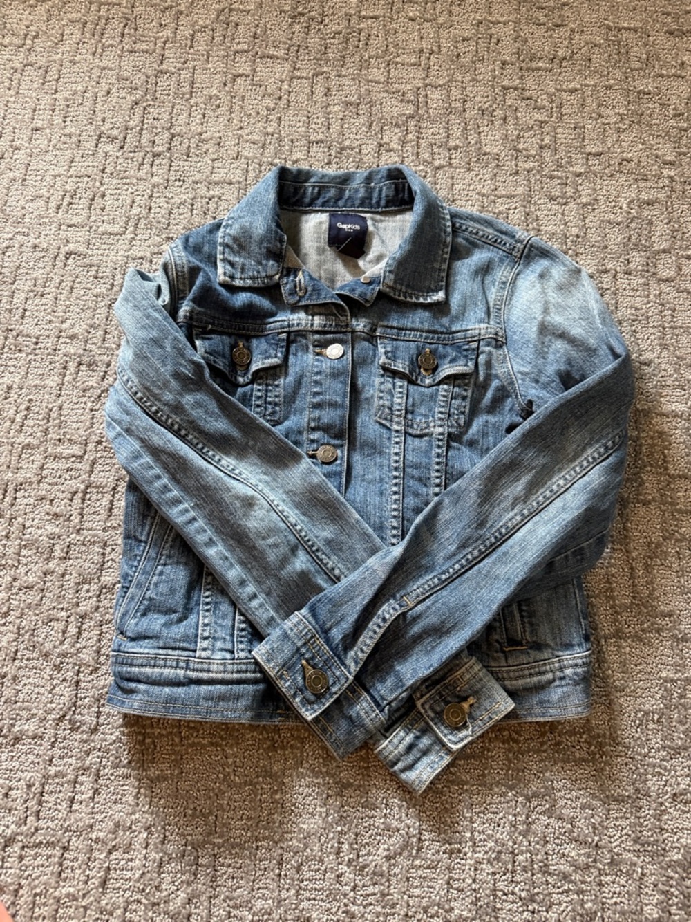 GAP Kids Denim Jacket in Light Blue - Picture 4 of 4
